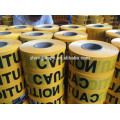 2016 hot sale pe yellow caution barrier tape